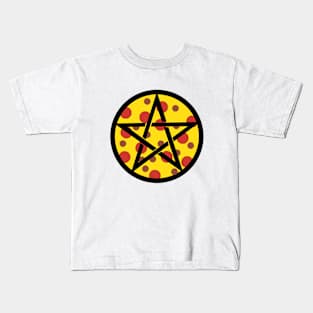 Pizza Pentagram Kids T-Shirt